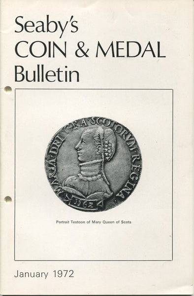 Seaby's Coin and Medal Bulletin for 1972
