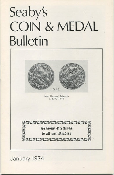 Seaby's Coin and Medal Bulletin for 1974