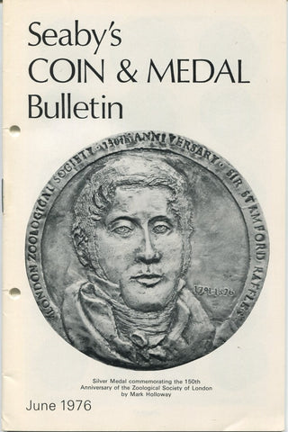 Seaby's Coin and Medal Bulletin for June 1976