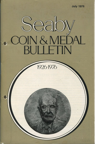 Cover image of Seaby's Bulletin for July 1976