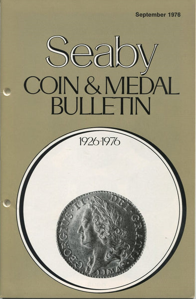 Seaby's Coin and Medal Bulletin for September 1976
