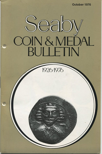 Seaby's Coin and Medal Bulletin for October 1976