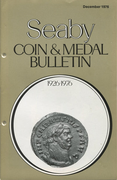 Seaby's Coin and Medal Bulletin for December 1976