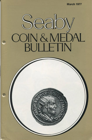 Seaby's Coin and Medal Bulletin for March 1977