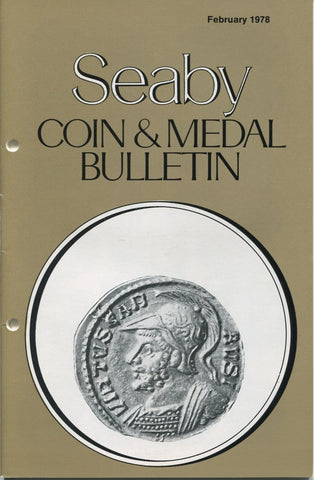Seaby's Coin and Medal Bulletin for February 1978
