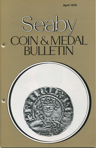 Seaby's Coin & Medal Bulletin for April 1978