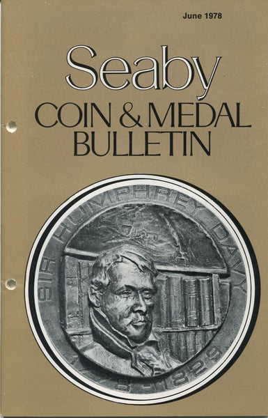 Seaby's Coin and Medal Bulletin for June 1978