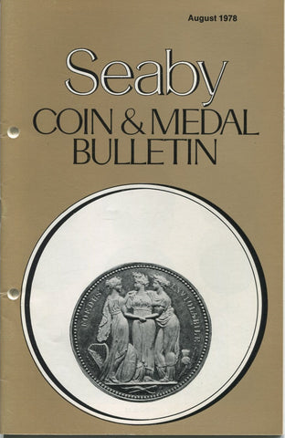 Seaby's Coin and Medal Bulletin for August 1978
