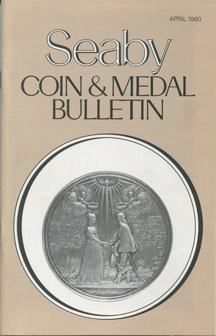 Cover image of Seaby's Bulletin for April 1980
