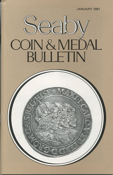 Seaby's Coin and Medal Bulletin for 1981