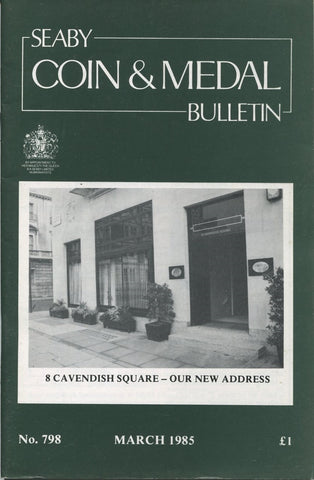 Cover image of Seaby's Bulletin for March 1985
