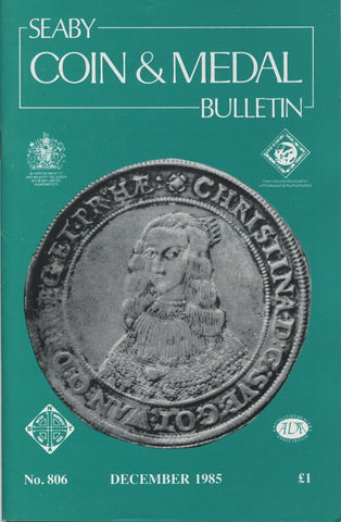 Cover image of Seaby's Bulletin for December 1985