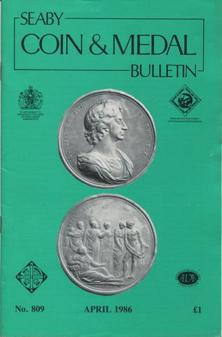 Cover image of Seaby's Bulletin for April 1986