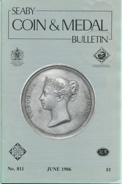 Seaby's Coin and Medal Bulletin for June 1986