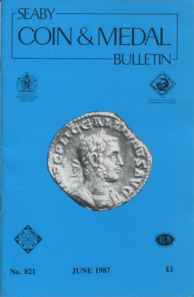 Cover image of Seaby's Bulletin for June 1987