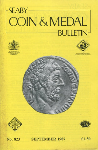 Cover image of Seaby's Bulletin for September 1987