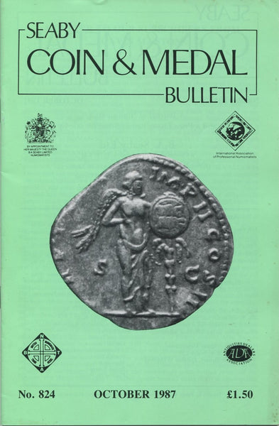 Cover image of Seaby's Bulletin for October 1987