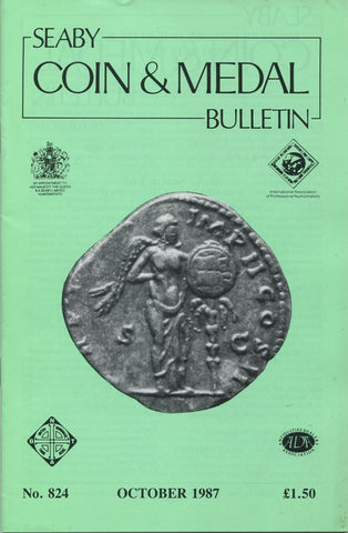 Cover image of Seaby's Bulletin for October 1987
