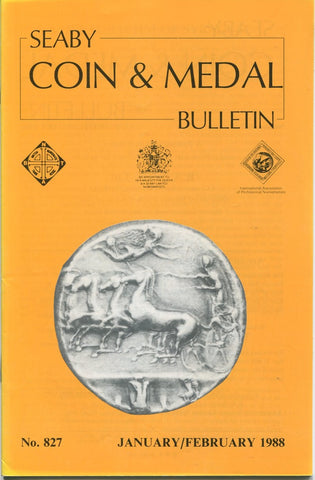 Seaby's Coin and Medal Bulletin for 1988
