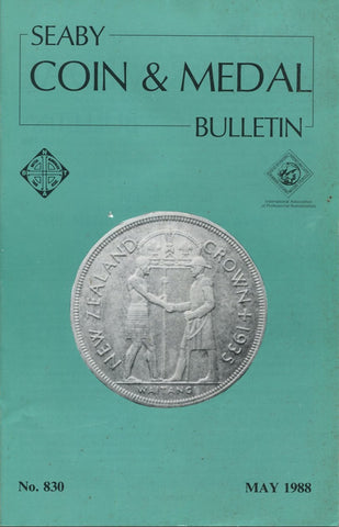 Cover image of Seaby's Bulletin for May 1988