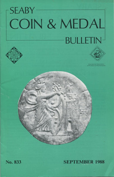 Cover image of Seaby's Bulletin for September 1988