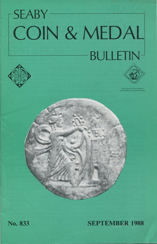 Cover image of Seaby's Bulletin for September 1988