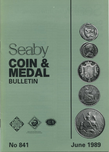Seaby's Coin and Medal Bulletin for June 1989