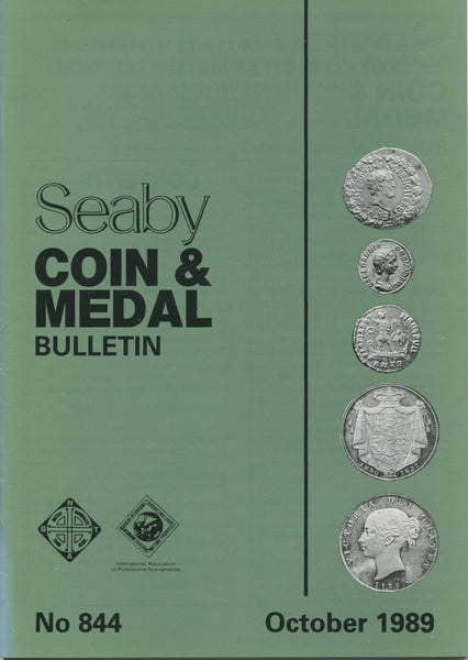 Seaby's Coin and Medal Bulletin for October 1989