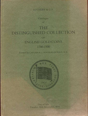 Catalogue cover for the Douglas-Morris sale
