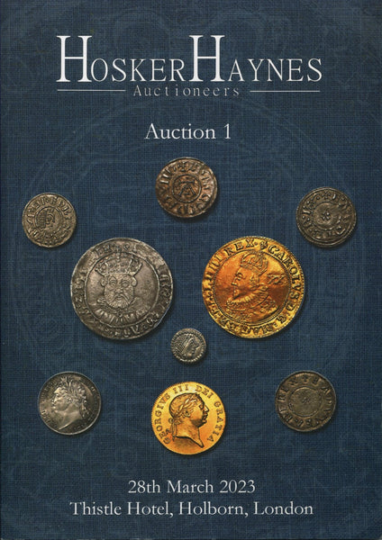 Cover image of Hosker Haynes sale 1 auction catalogue.