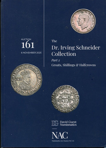 NAC auction catalogue cover of the Schneider Collection part 2, sale 161