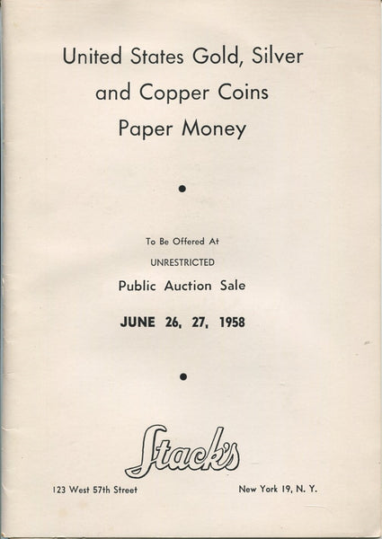 Cover image of a Stacks auction catalogue