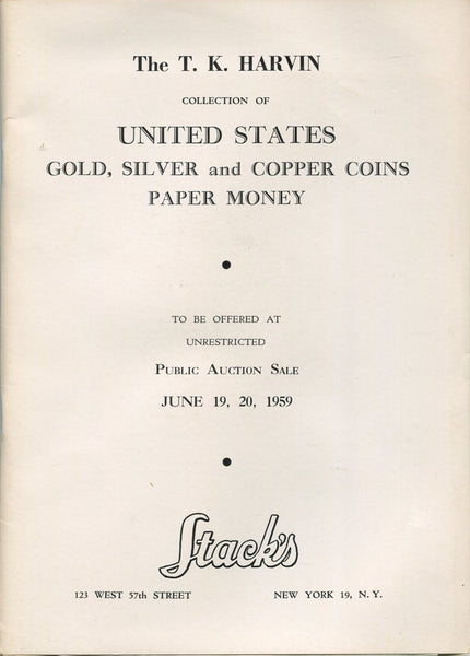 Image of a Stacks auction catalogue