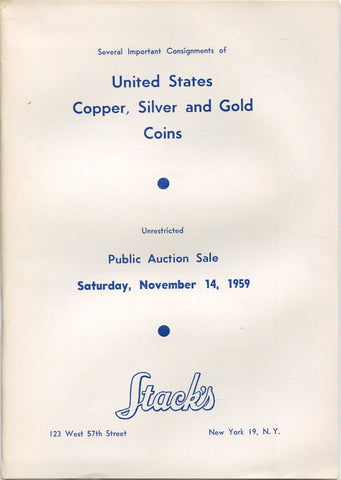 Image of a Stacks auction catalogue