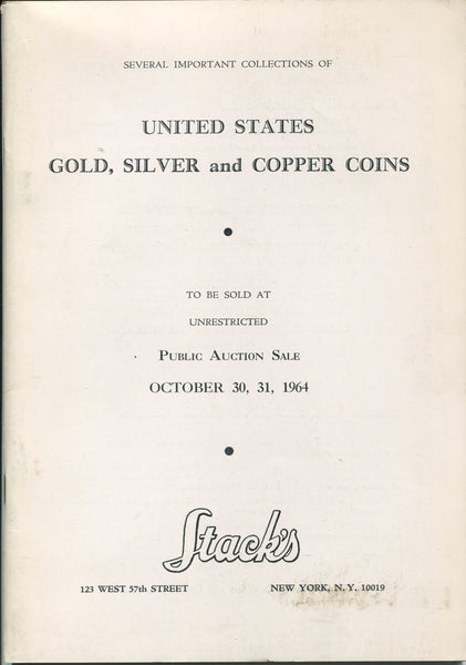 Image of a Stack's auction catalogue