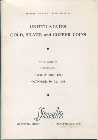 Image of a Stack's auction catalogue