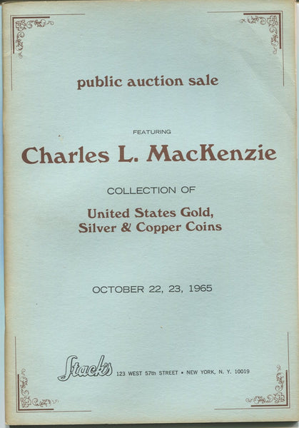 Image of a Stack's auction catalogue