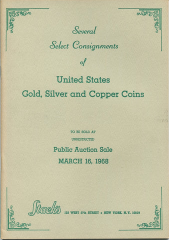 Image of a Stack's auction catalogue