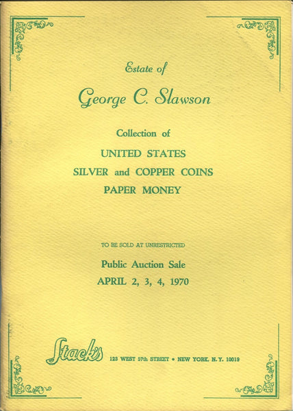 Image of a Stack's auction catalogue