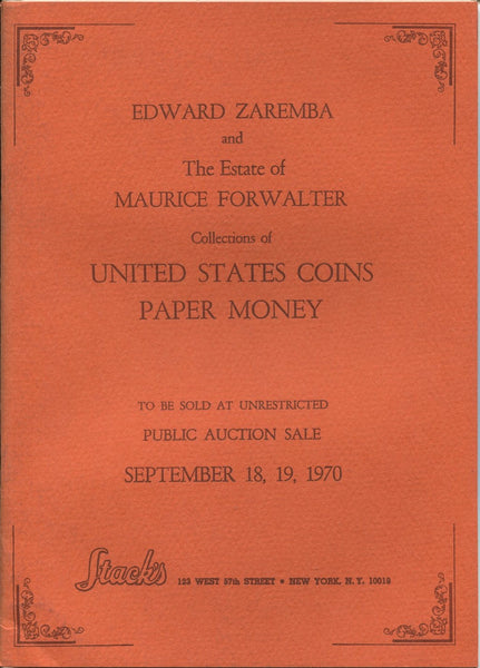 Image of a Stack's auction catalogue