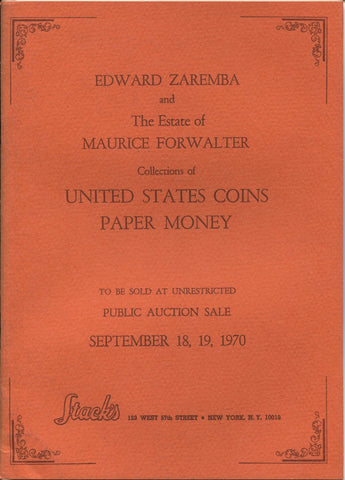 Image of a Stack's auction catalogue