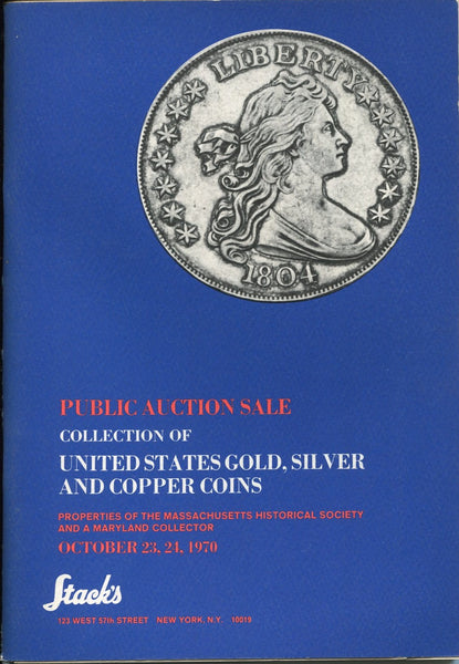 Image of a Stack's auction catalogue