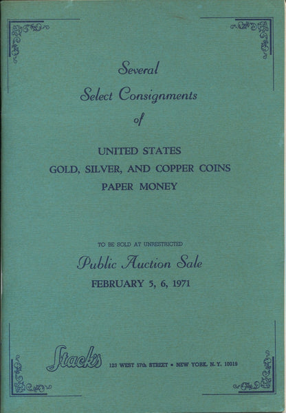 Image of a Stack's auction catalogue