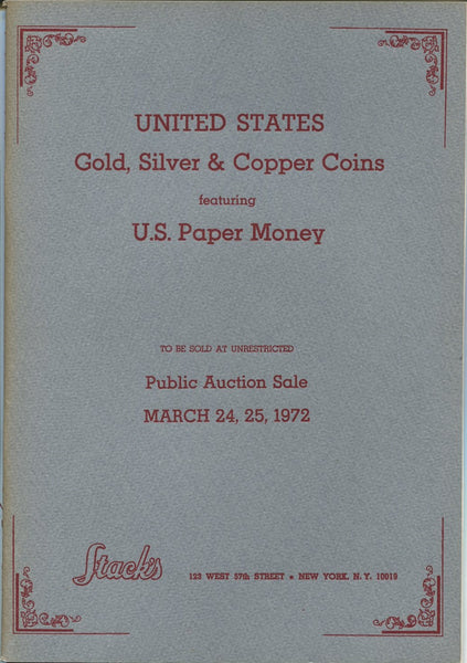 Image of a Stack's auction catalogue