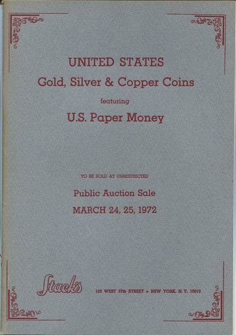 Image of a Stack's auction catalogue