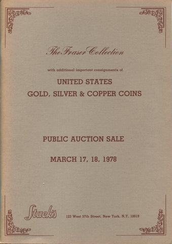 Image of a Stack's auction catalogue