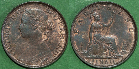 Image of a Victoria toothed border farthing