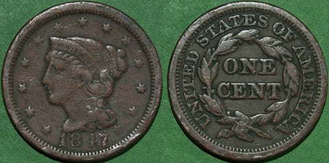 USA 1847 One Cent