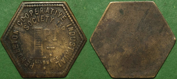 Pendleton Co-operative Soc. One Pint Token