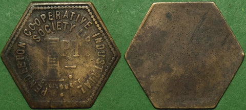 Pendleton Co-operative Soc. One Pint Token